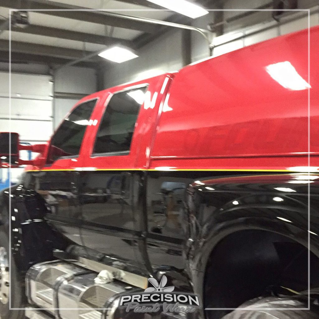 The Ford F650 Fountain Hauler | Painted By: Precision Paint Worx