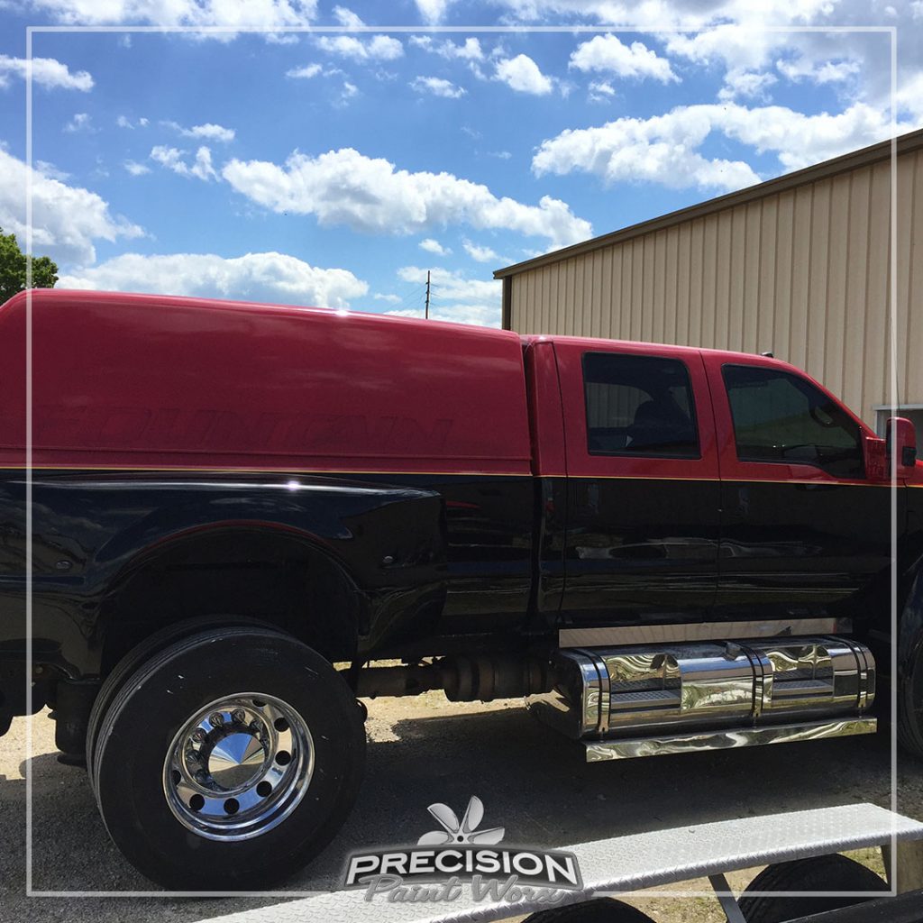 The Ford F650 Fountain Hauler | Painted By: Precision Paint Worx